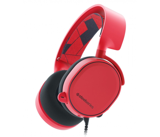 SteelSeries Arctis 3 Czerwone - 385684 - zdjęcie